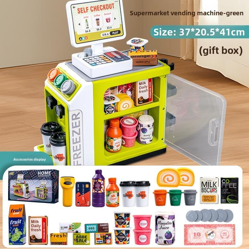 

Toy Cash Childrens Register With Simulated Supermarket Scanner For Learning