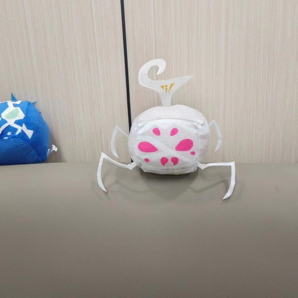 New Devil Fruit Plush Toy Box Doll Blox Fruits Game Peripheral Short Plush Cartoon Animal Pp Cotton Blue Ice Box