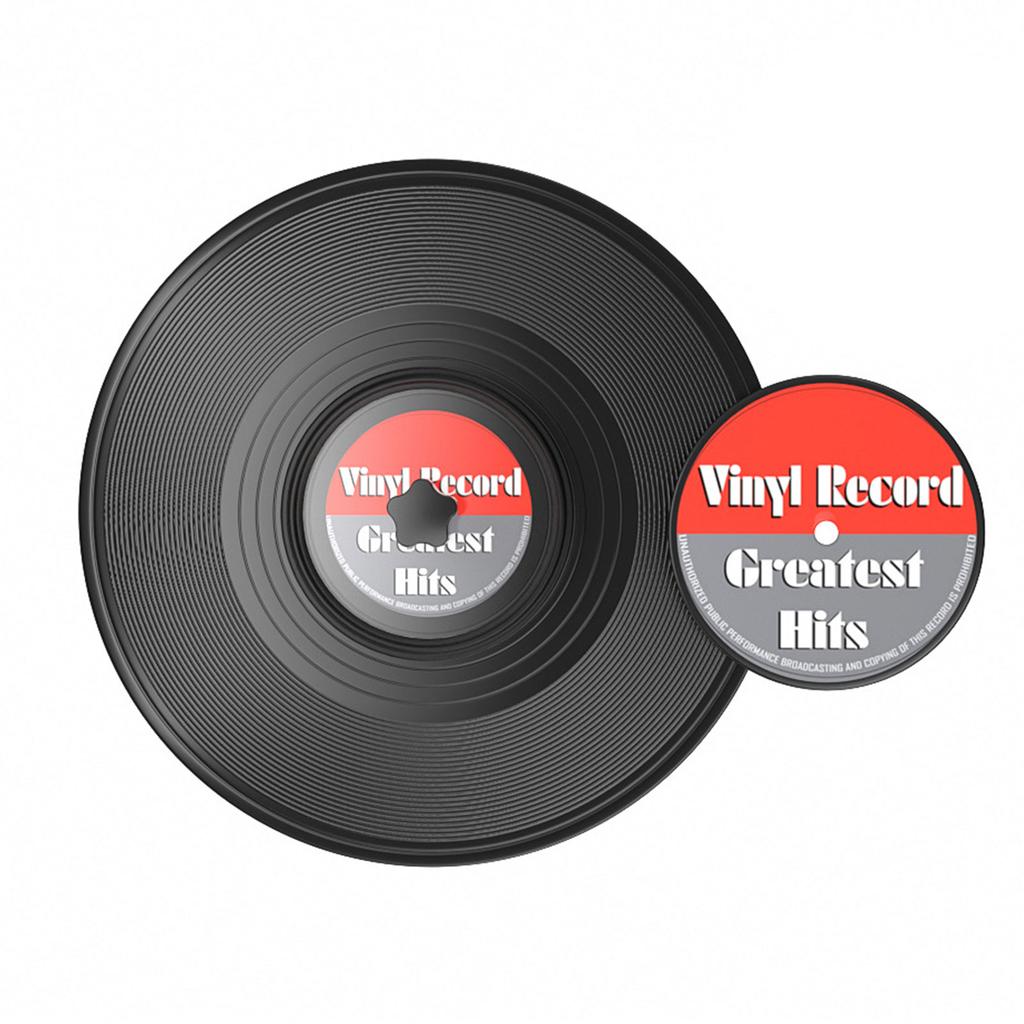Convenient Waterproof Clip Record Label Saver for 12inch Record Label Cover Record Cleaner for Music Enthusiasts