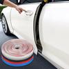 10M Ochranné lišty pro automobily Flexibilní PVC ochranná lišta pro prevenci promáčknutí a odřenin dveří Ochranné lišty proti poškrábání