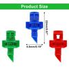 80Pcs 90/180/360 Degree Misting Sprinkler Adjustable Control Valve Switch for Greenhouse Fruit Tree and Plant Watering System