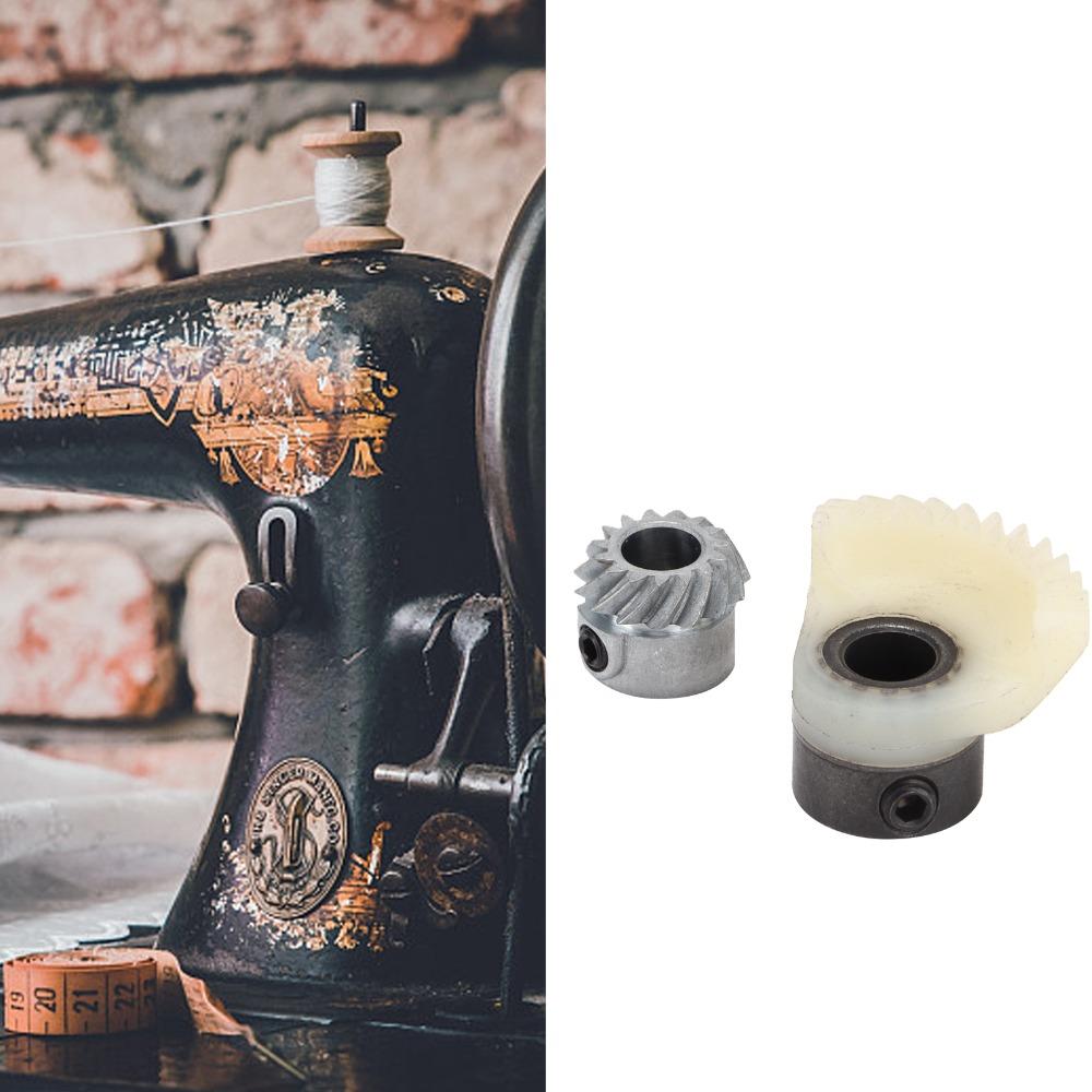 Plastic Hook Drive Gear 8mm 7mm Hole Sewing Gear Kit New Sewing Machine Parts  Machine Repair