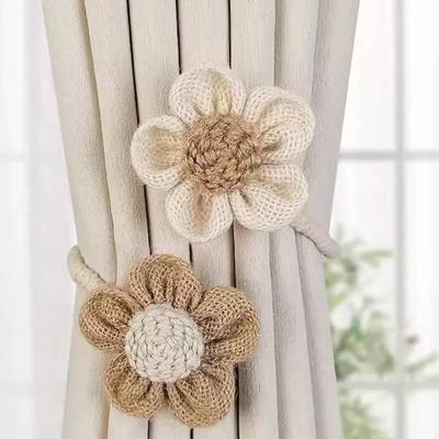 Seil Vorhanghalter Sonnenblumen Vorhang Raffhalter Blumendesign