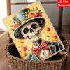 Halloween pearl painting art full pearl handmade diy home decorations skull gentleman rose decor
