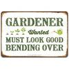 Tin Sign Art Metal Wall Decor 20x30cm Retro Vintage Painting