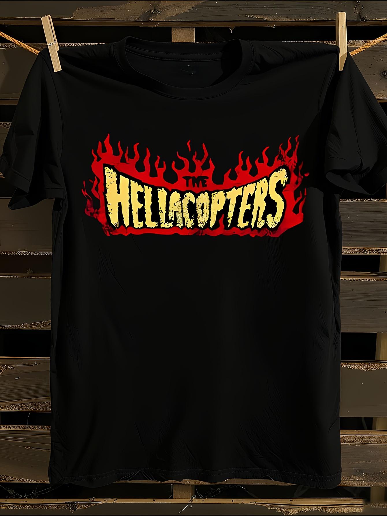 Hellacopters Logo Flame T-shirt XXL