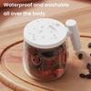 Automatic Coffee Stirring Cup Electric Mixer High Borosilicate Glass Lightweight Portable Versatile Automatic Drink Mixer