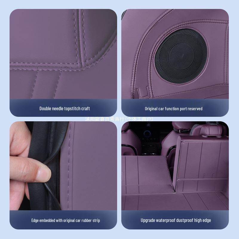 Lantu FREE Car Trunk Mat: Full Coverage Protective Mat for 2021-2025 Models, FREE+ Design