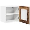 Wall Mounted Cabinet 2 pcs Reclaimed Wood Look 40 x 31 x 40 cm Engineered Wood