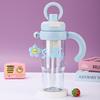 2-Way Drinking Ring Handle Ice Tumbler Leakproof Insulated Cup For Home Outdoor Travel