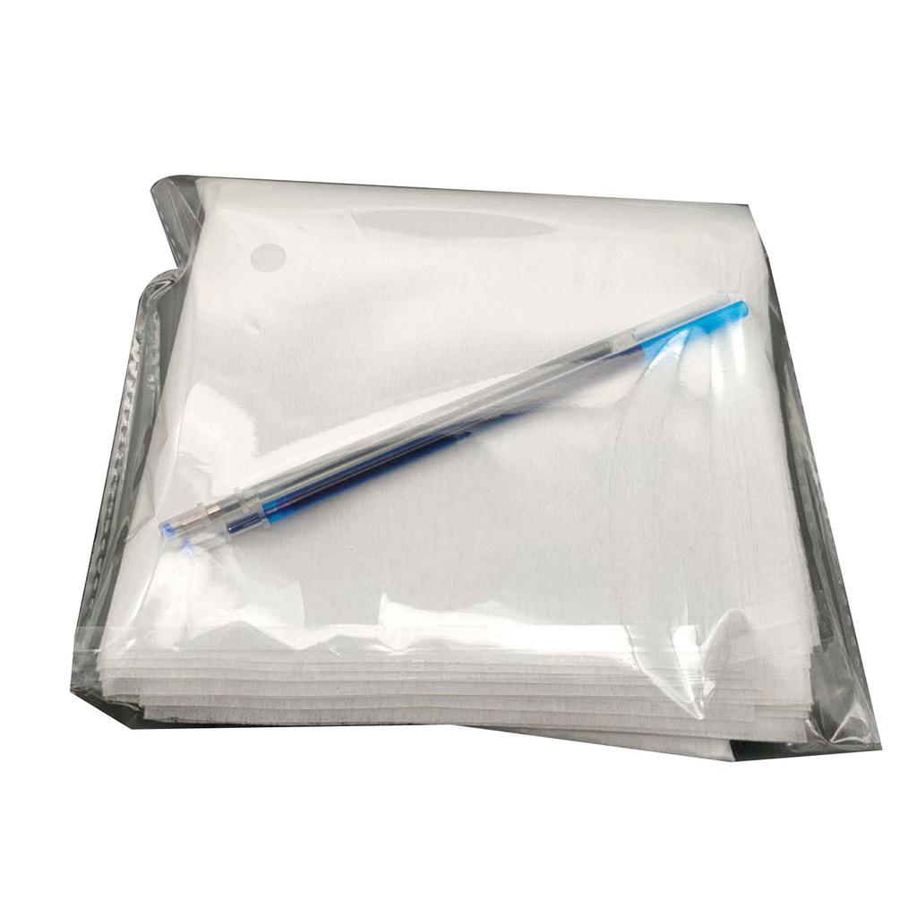 Upgraded Embroidery Transfer Paper Water-Soluble Film Fabric Transfers Papers for Embroidery DIY Pattern Hand Sewing