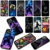 Black Marvel Panther Cover Phone Case for OPPO A18 A16 A17 A38 A54 A40 A60 A80 A78 A79 A57 A55 A96 A15 A53