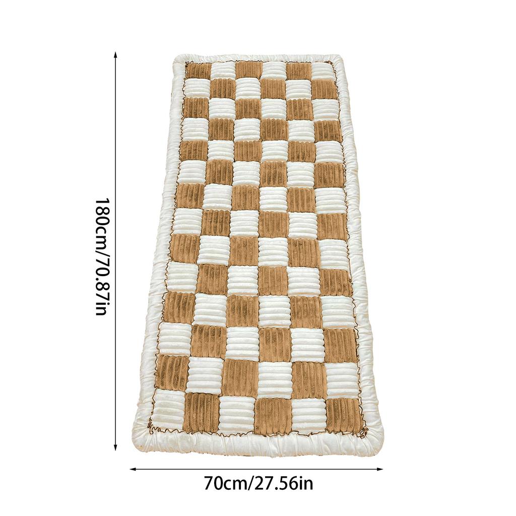 Pet Couch Covers For Sofa Fuzzy Dog Couch Cover Cover Cream Square Plaid Cozy Dog Mat Furniture Protector Cover 70 X 180cm