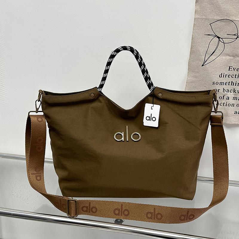 New Yoga Bag Fashion Commuter Single Shoulder Korean Edition Handbag Crossbody Bag Tote Bag Rubbing Pattern Women's Bag