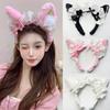 Cute Plush Headband Bowknot Hair AccessoryHeaddress for Fashionable Lady Women and Sweet Style Enthusiasts