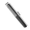 Barber Professional Stainless Steel Silver Hairdressing Comb Anti-Static Men Haircut Clipper Ultra-Thin Comb Salon Styling Tool