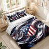 Bedding Set 1 Duvet Cover 2 Pillowcases Atletico Madrid Print Bedroom Home Decoration
