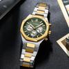 Top Brand Luxury Stainless Steel Waterproof Sport WristWatch Men Chronograph Watch Military Army Male Clock