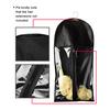 Hair Extensions Storage Bag With Metal Hanger Durable Carrier Case Zipper Design