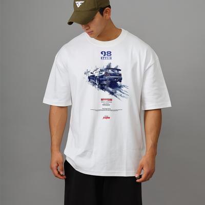 Seutailligseu 98 Nismo Pure Cotton Oversized Short Sleeve T-Shirt