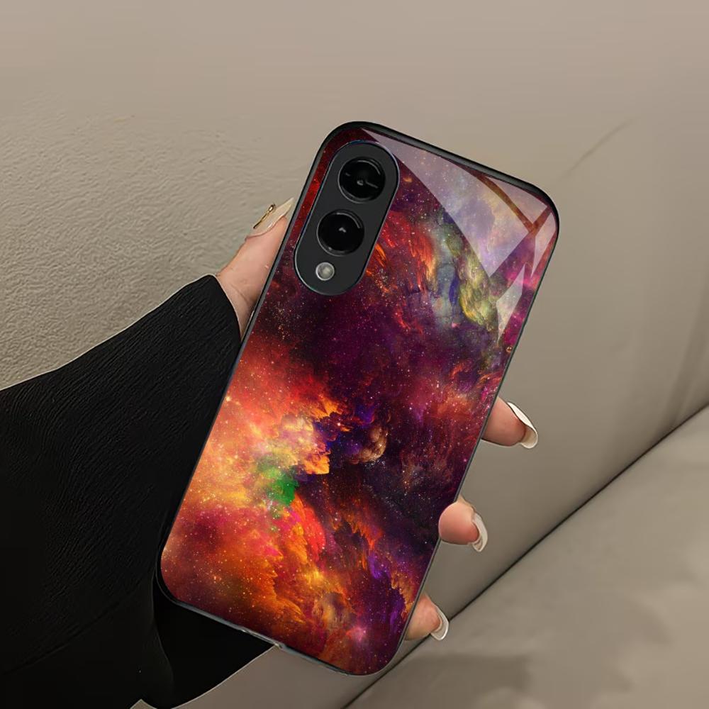 

Nebula Exquisite High-end PhoneCase Glass PhoneCase for Samsung Galaxy S26 S25 S24 S23 S22 S21 FE,Ultra,Plus Dropresistant GalaxyS25