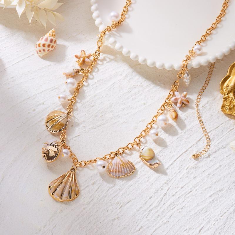 Bohemian Muschel Körperkette für Damen Strandurlaub Taillengürtel Boho Sommerschmuck für Badebekleidung Tropisches Geschenk