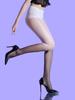 Sexy Women Double Color Thin Seamless Pantyhose 5D 912 Pin Oil Shiny Glossy Tights Patchwork Color Maid Stocking Nightclub Wear