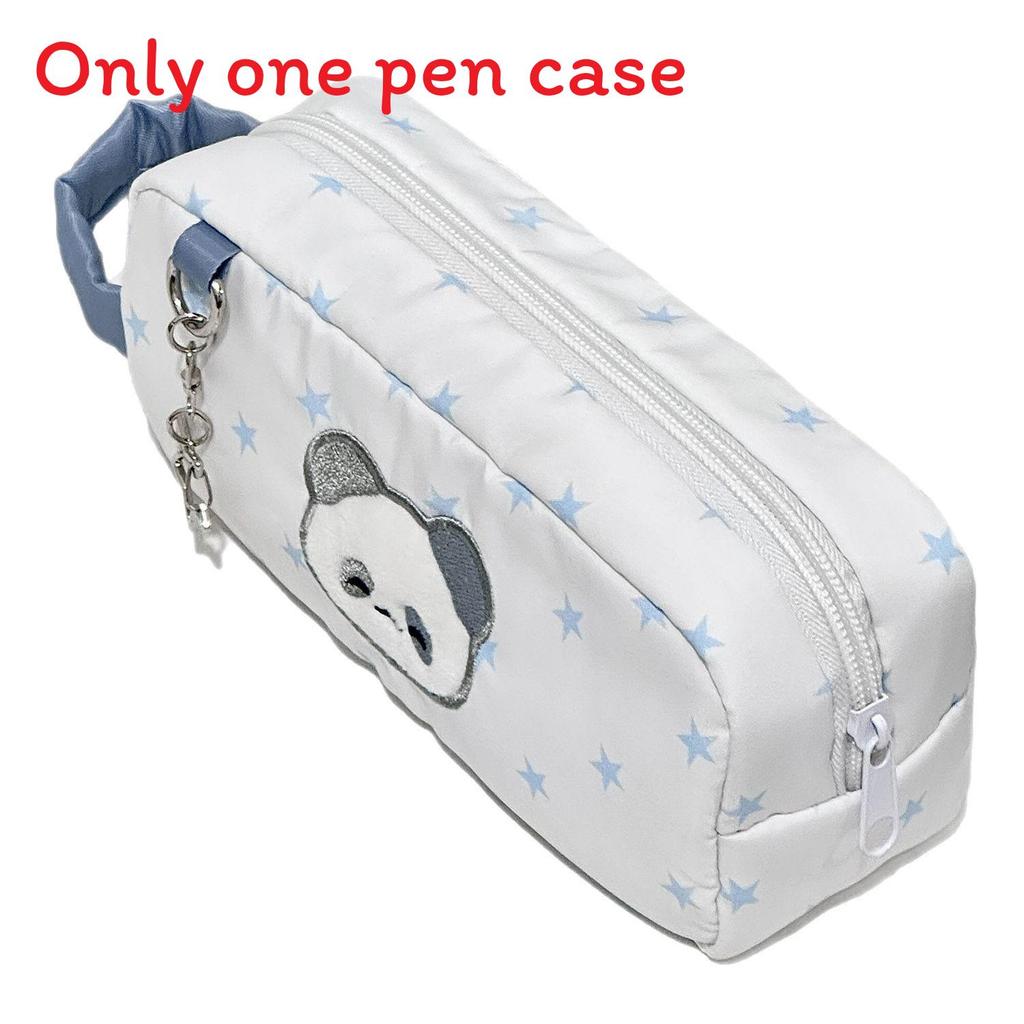 

Милый Держатель для ручек в виде панды из полиэстера, большой вместимости, для школьных принадлежностей