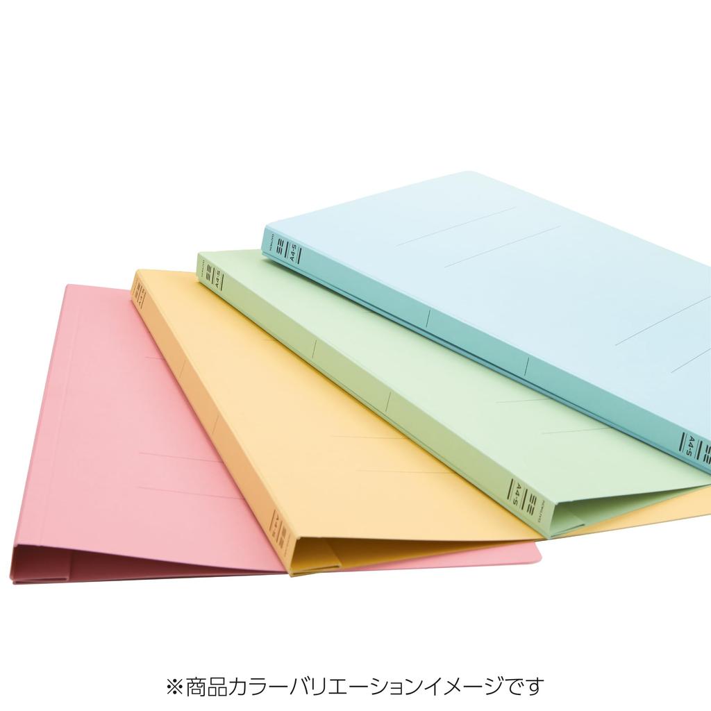 KOKUYO Flat File S2 A4 Long Edge Binding 4 Colors 2 Sets