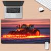 Traktor Sonnenuntergang Schreibtischunterlage Rutschfeste Gummibasis Multifunktional Büro Gaming Dekor Büro Gaming Dekor