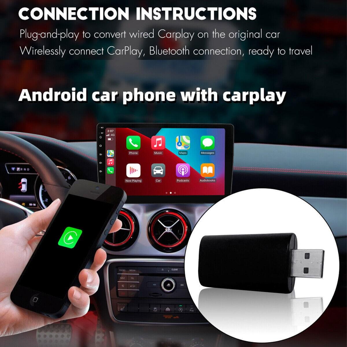 5GHz Wireless CarPlay Adapter For iPhone Apple Wireless Carplay Dongle