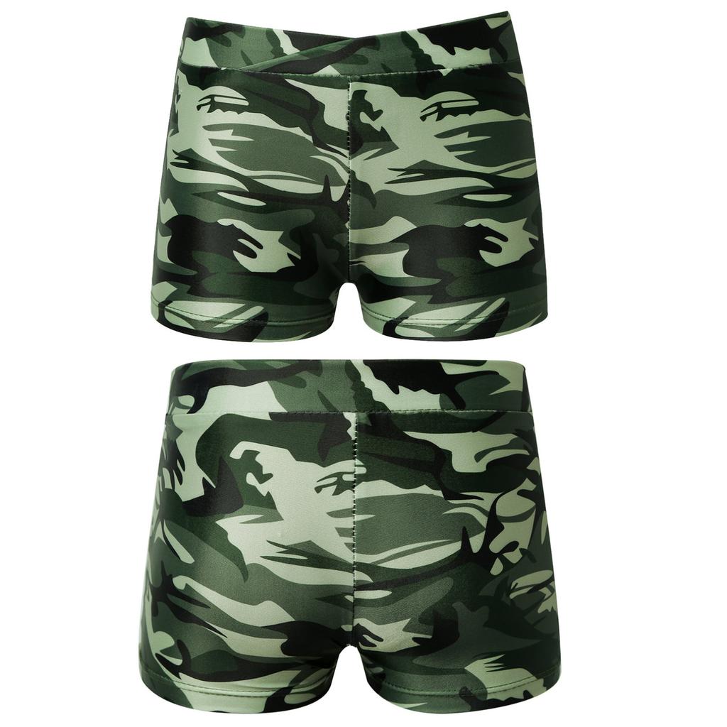 Kleine, große Mädchen-Shorts im Boy-Cut-Stil für Fitnessstudio, Workout, Yoga, weiche Stretch-Shorts, zum Laufen, Tanzen und Strand