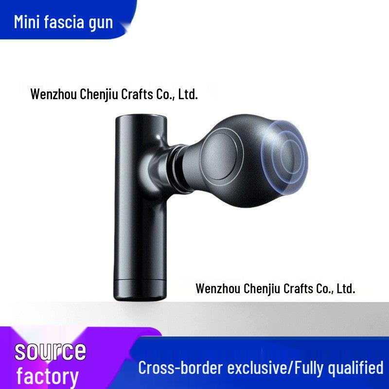 Rechargeable Mini Fascia Gun: Portable Muscle Massager for Home Three-speed Adjustment