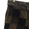 SHAREEF Cropped Patchwork Corduroy pants 1 Brown Men's Used