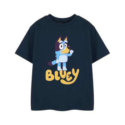 Bluey Kinder/Kinder Charakter Kurzarm T-Shirt