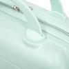 14"/19" 2-piece ABS spinner luggage set with combination lock & 14" cosmetic bag (mint green)