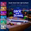 LED Luminous Acrylic Drawing Display Board Stand
