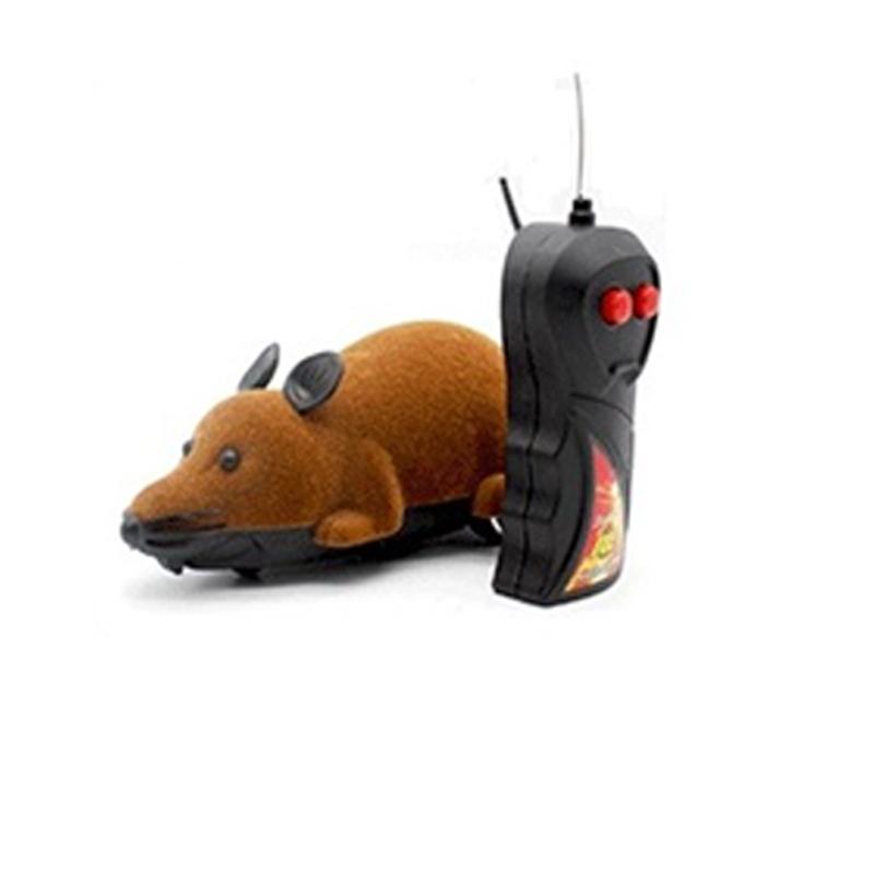 Cat Toy Wireless Remote Control Mouse Toy For Cat Kitten Realistic Mice Prank Rat Toy With Remote