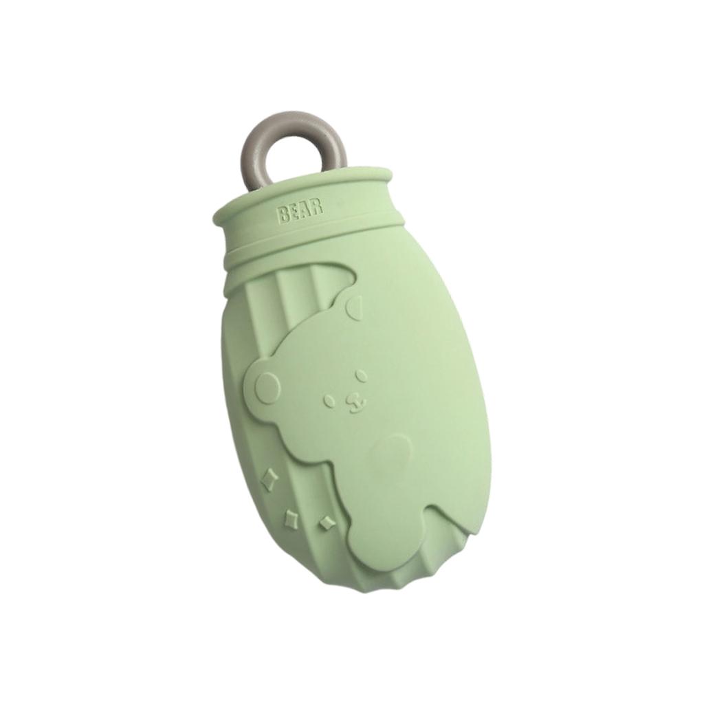 Silicone Hot Water Bottle With Safe Heating Leak Proof Design For Adult Kids Cold Weather Hot Water Bag for Winter Use