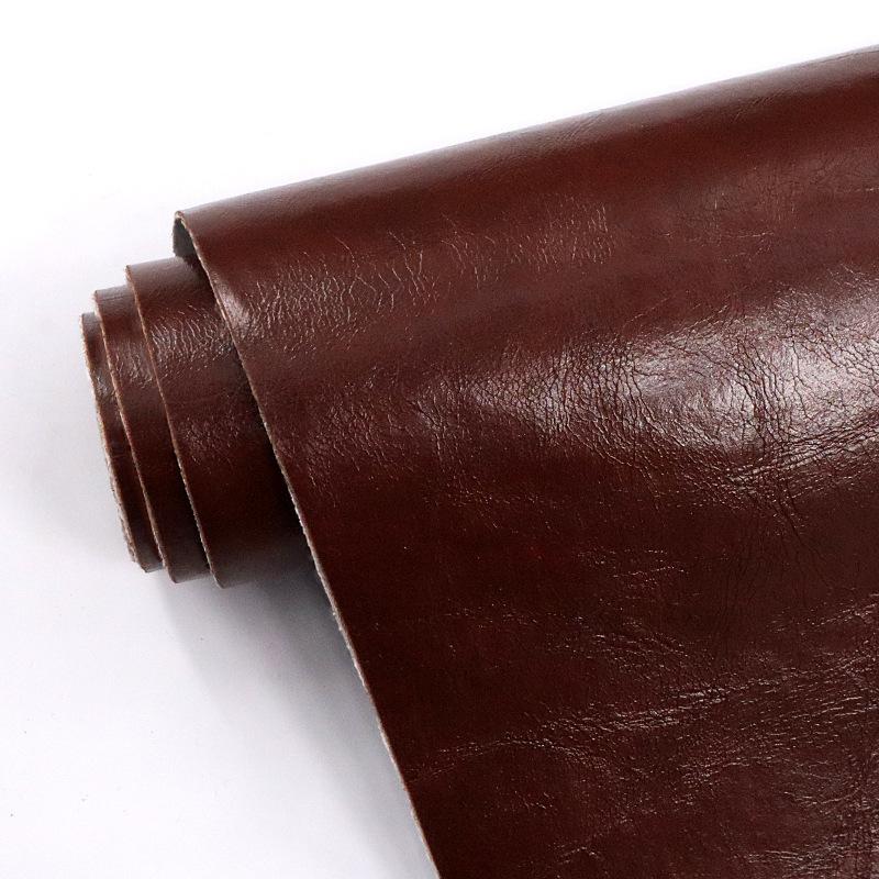 

0.8mm Thickened Self-Adhesive PVC Leather Repair Patch Vintage Colors Furniture, Car Interior, Bags Professional Restoration Material 20cm*30cm коричневий