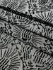 Halloween Lace Door curtain with Ghost Hand Perfect for Fireplace black lace Window Curtain