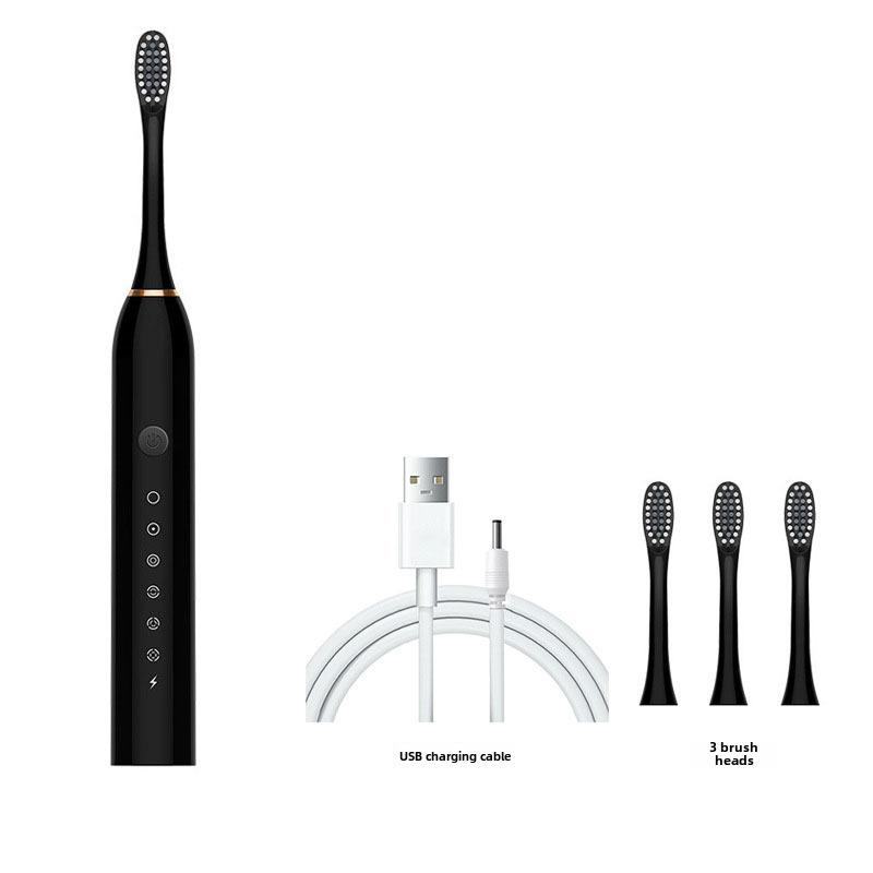 Universal Rechargeable Sonic Electric Toothbrush for Adults & Children - Soft Bristle, Fully Automatic, Ideal for Couples