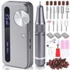 35000RPM Electric Nail Drill Machine Professional Nail Drills for Gel Nails Polish Rechargeable Portable Nail File Manicure Tool