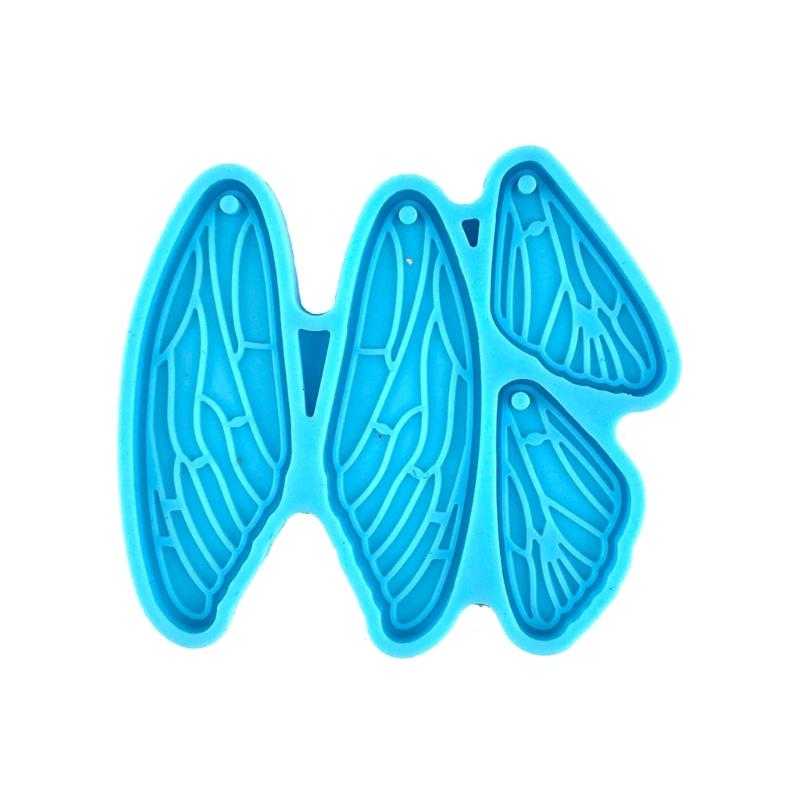 Butterfly /dragonfly /Angel Wing Decor Earring Silicone Mold for Epoxy Resin Diy Craft Backpacks Pendant Ornament Jewelry Making