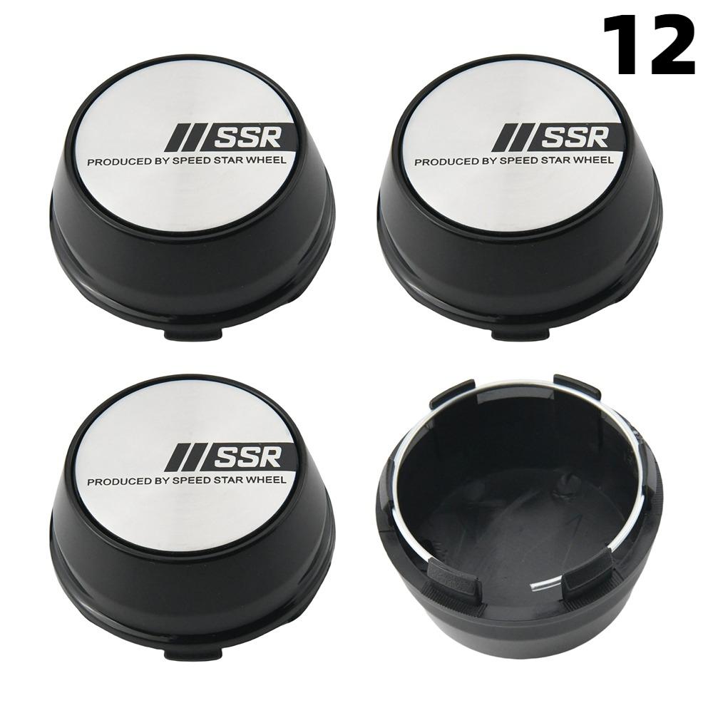

4PCS 66MM OD / 61MM ID Cap For Rims SSR XXR VIP LEHR MEISTER Emblem Wheel Center Cap Sport Car Logo Wheel Cover Hub caps