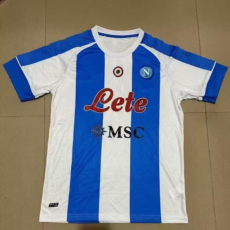 Napoli Jersey 2627 Serie A Home Fan Edition Printing No. 11 De Bruyne Naples Jersey