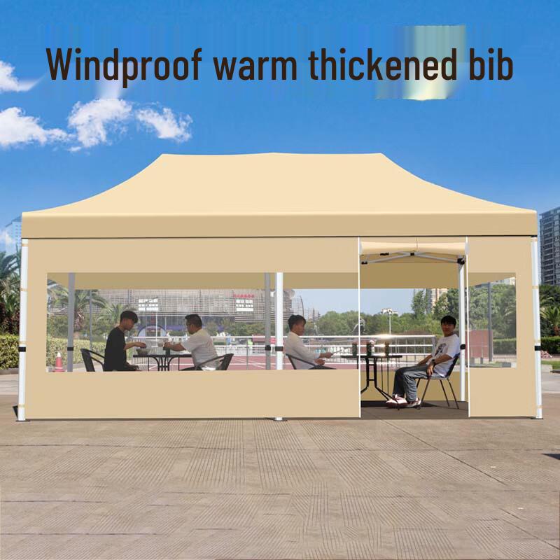 OEING Outdoor Hexagonal Tent Sidewall with Windows