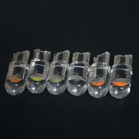 10Pcs T10 License Plate Lamp High Brightness Universal Waterproof 12V COB Auto LED Instrument Lamp for Turn Light
