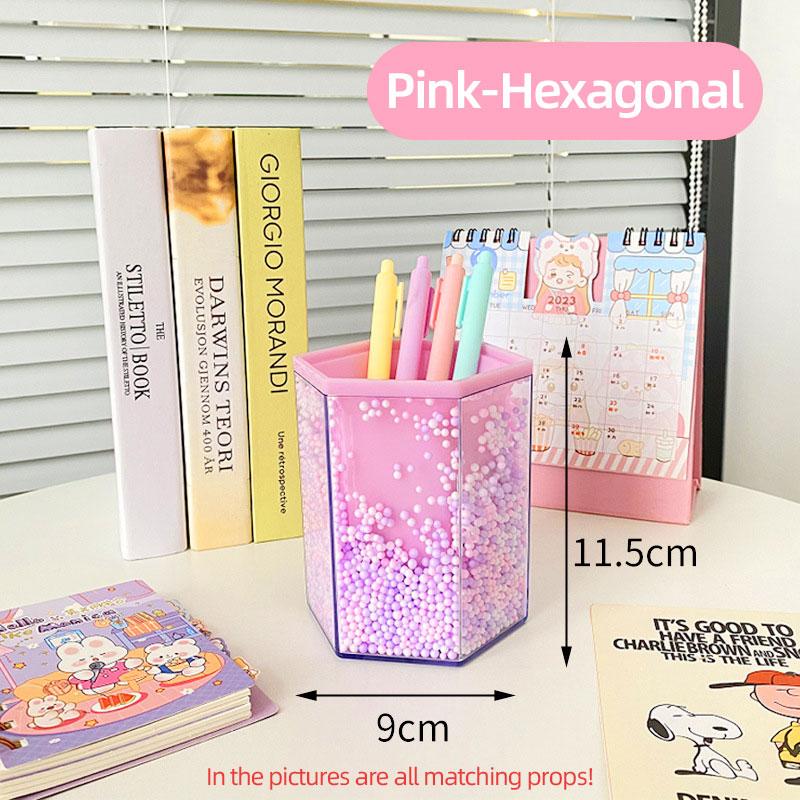 

Креативный держатель для ручек из пенопласта, пенал для канцелярских принадлежностей, органайзер для хранения кистей для макияжа, акриловые украшения в стиле украшения