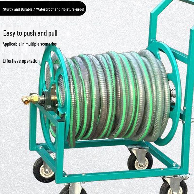 Qiuqiao Heavy-Duty Agricultural Hose Reel & Rack